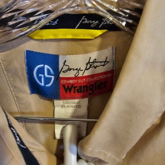 Wrangler George Strait Shirt Mens XL Cowboy Cut Button Down Short Sleeve - Picture 3 of 6